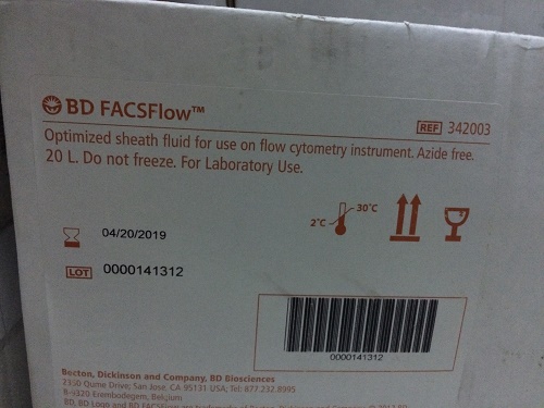 bd facsflow 细胞鞘液 20l 342003 现货供应